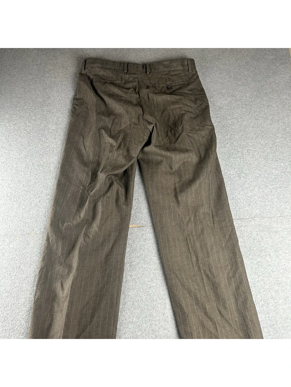 Banana Republic Pants Size 34x34 Men's Modern Fit Cotton  Brown Chinos Pleated